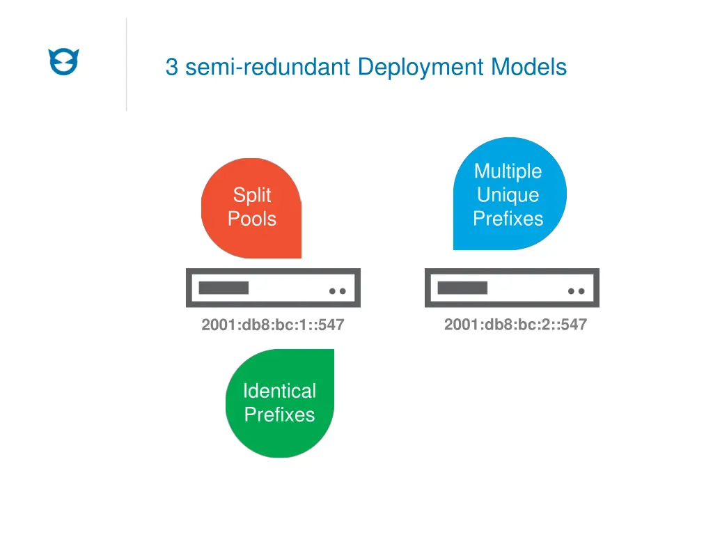 3 semi redundant deployment models