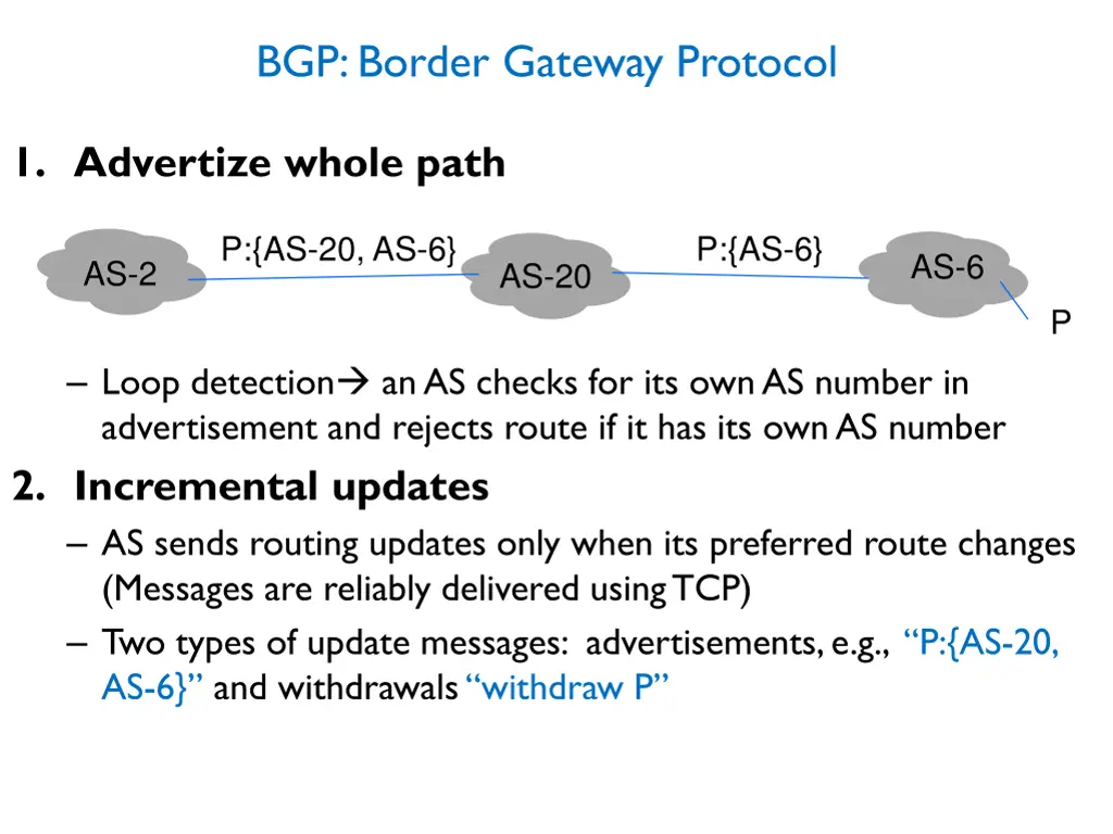 bgp border gateway protocol