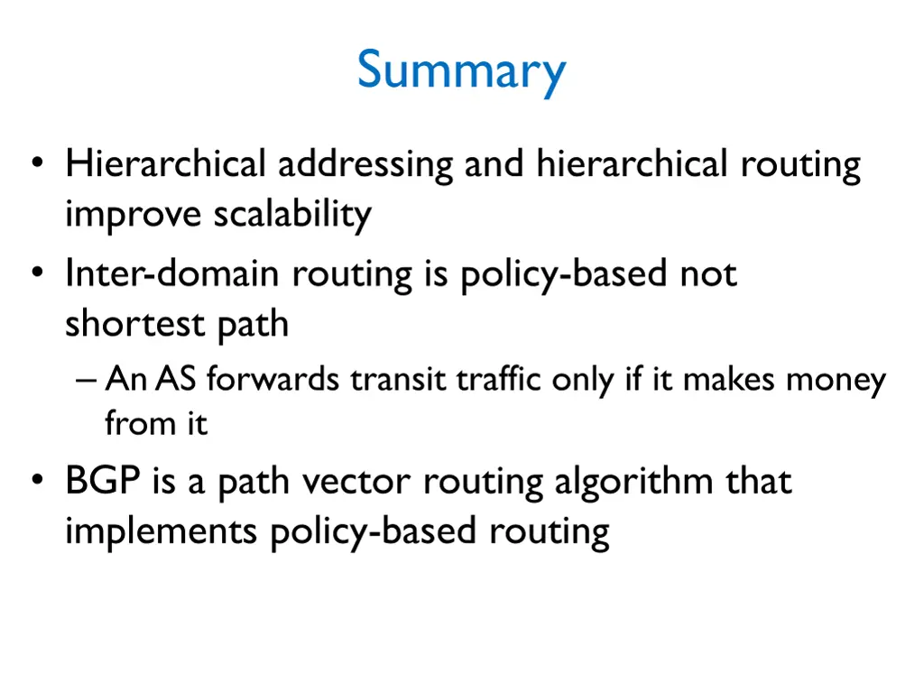summary