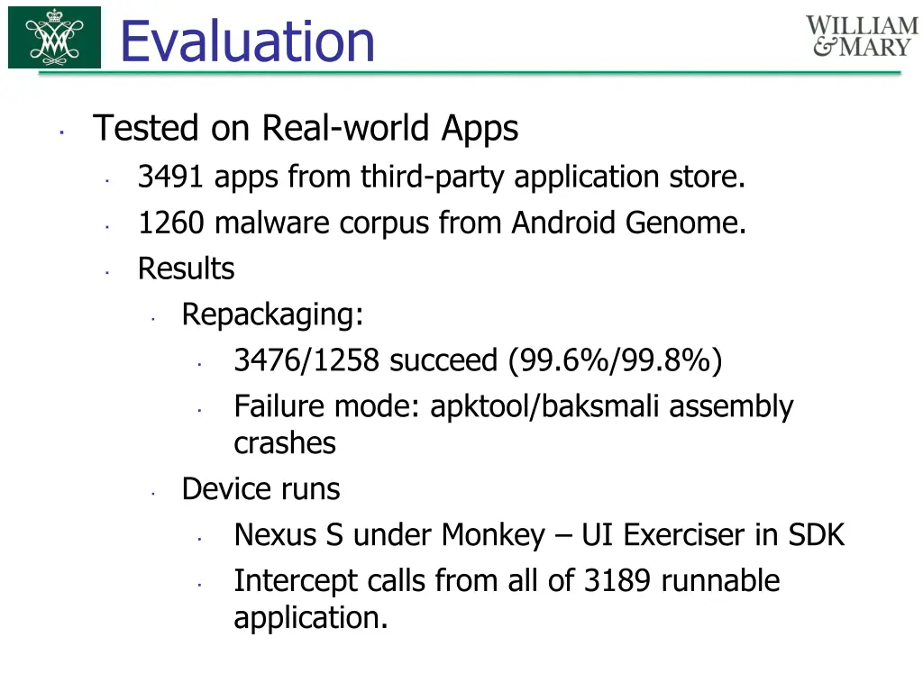 evaluation 5
