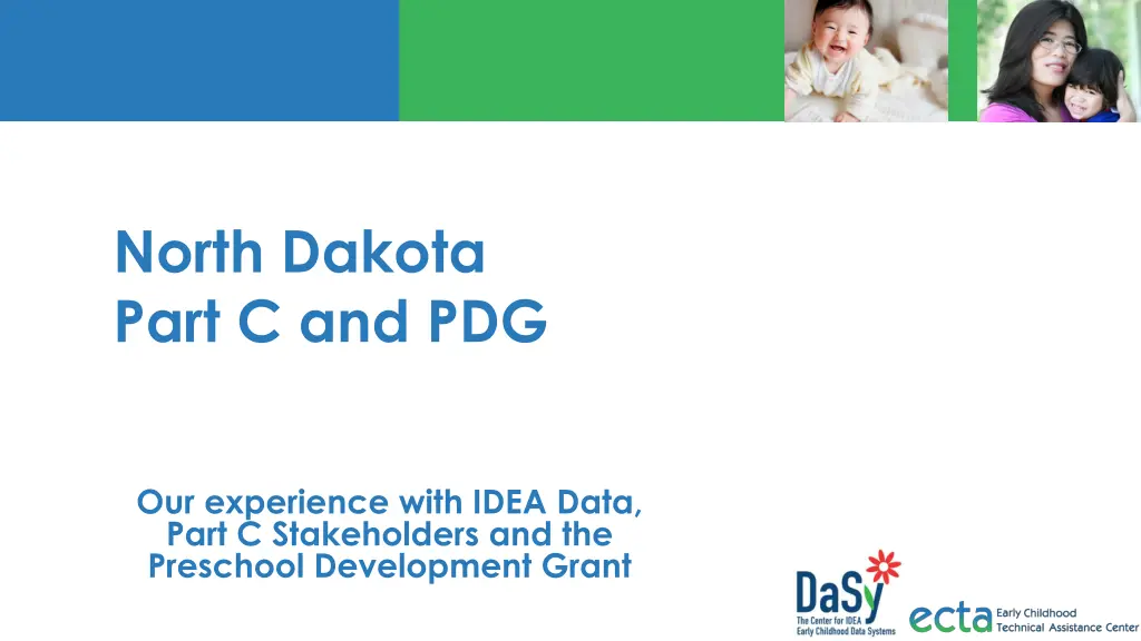 north dakota part c and pdg