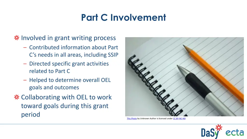 part c involvement 1