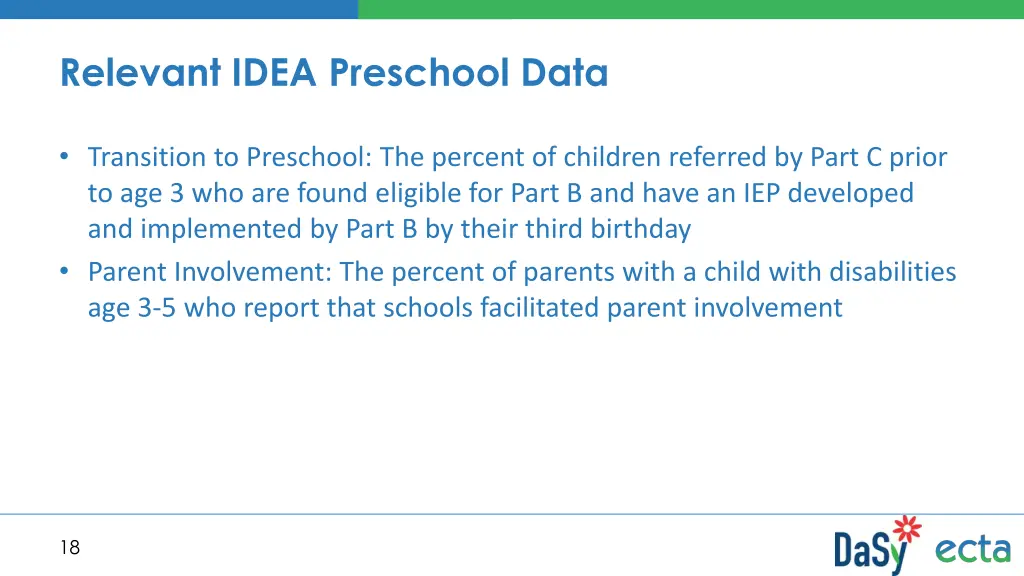 relevant idea preschool data 1