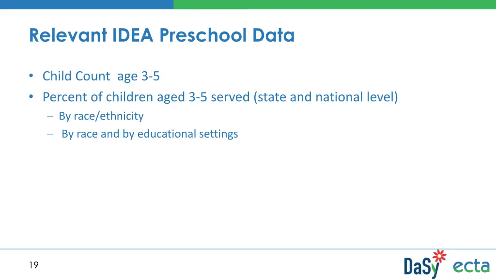 relevant idea preschool data 2