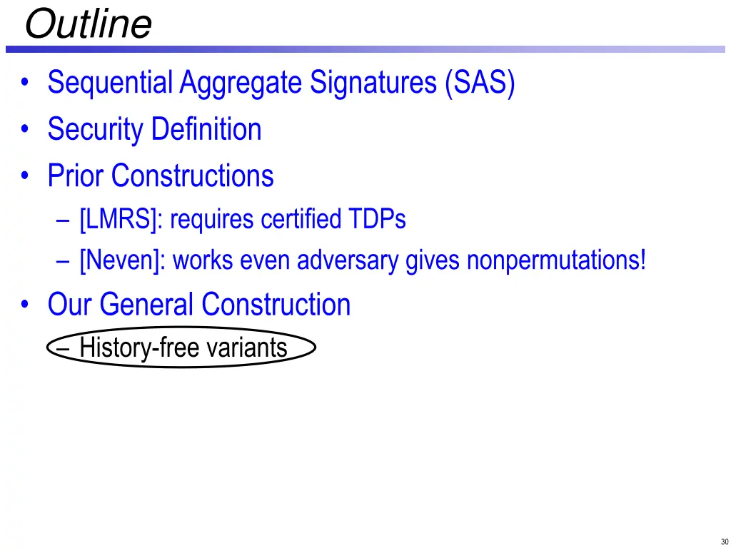 outline sequential aggregate signatures 4