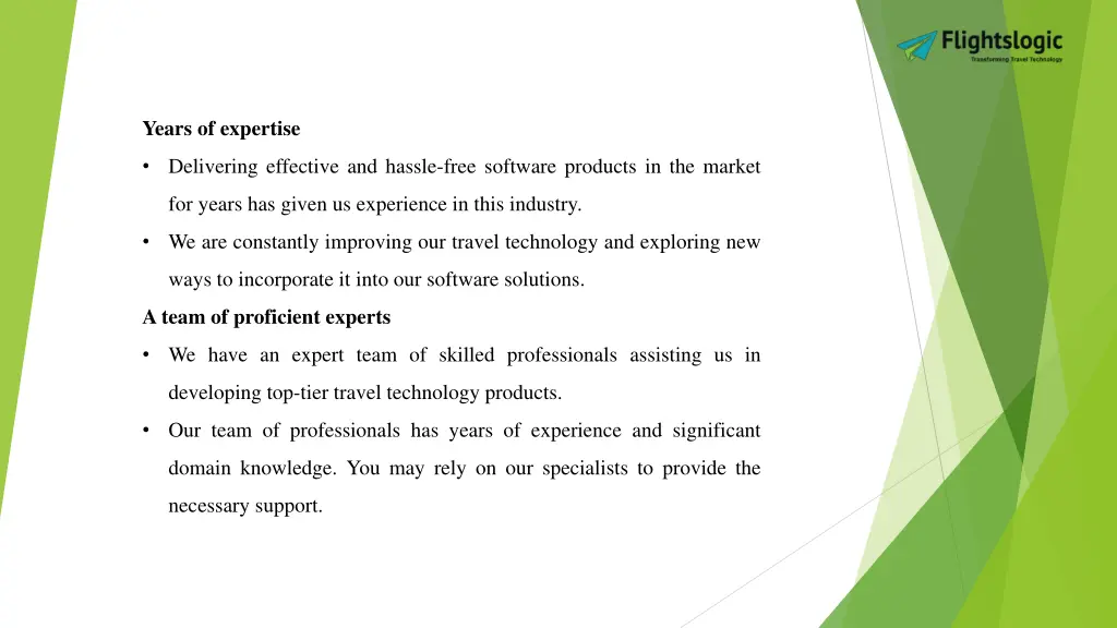 years of expertise