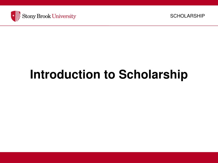 scholarship