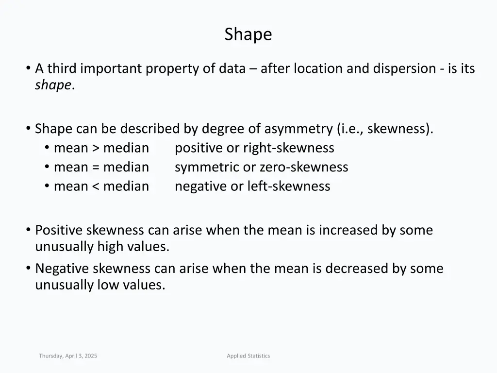 shape