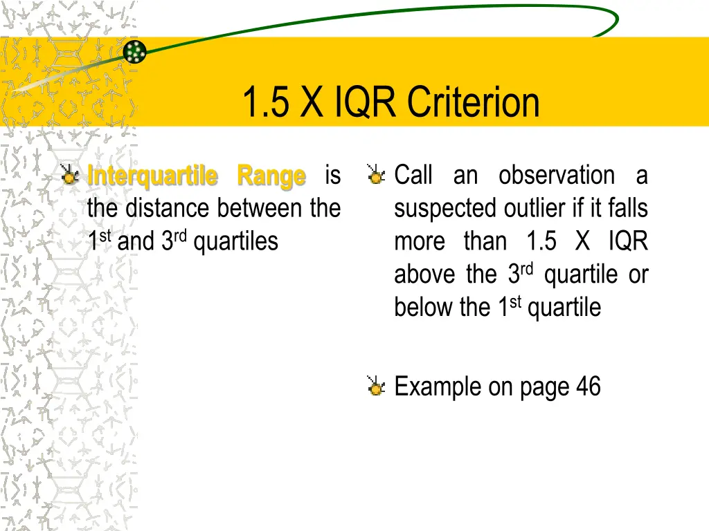 1 5 x iqr criterion