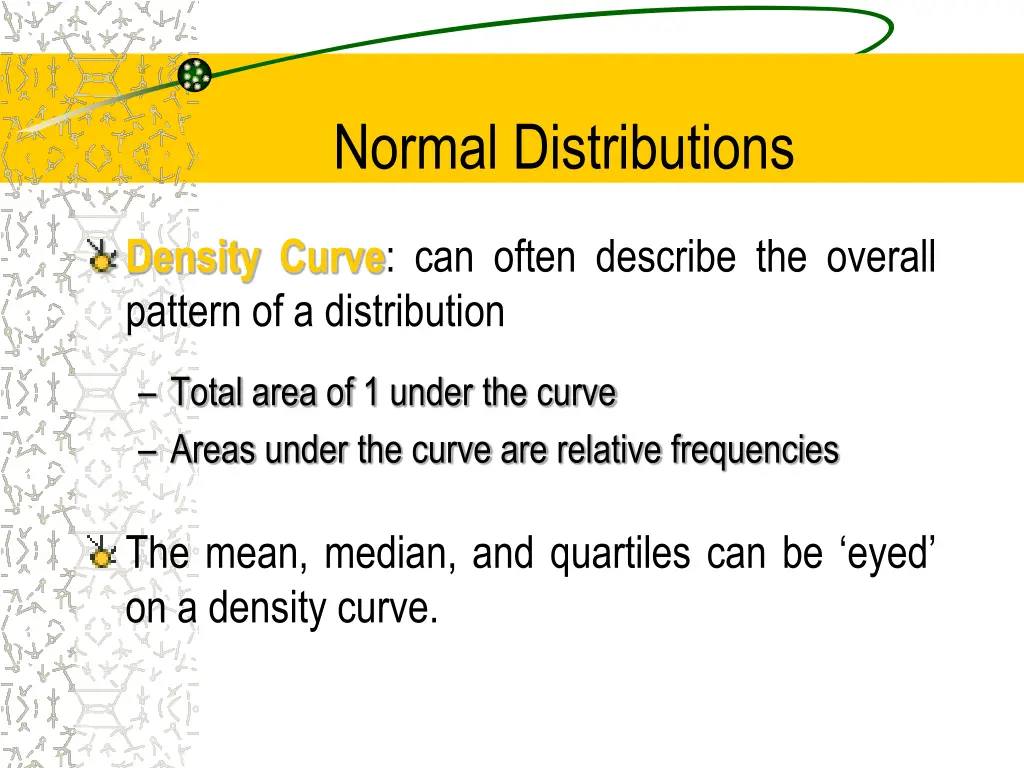 normal distributions