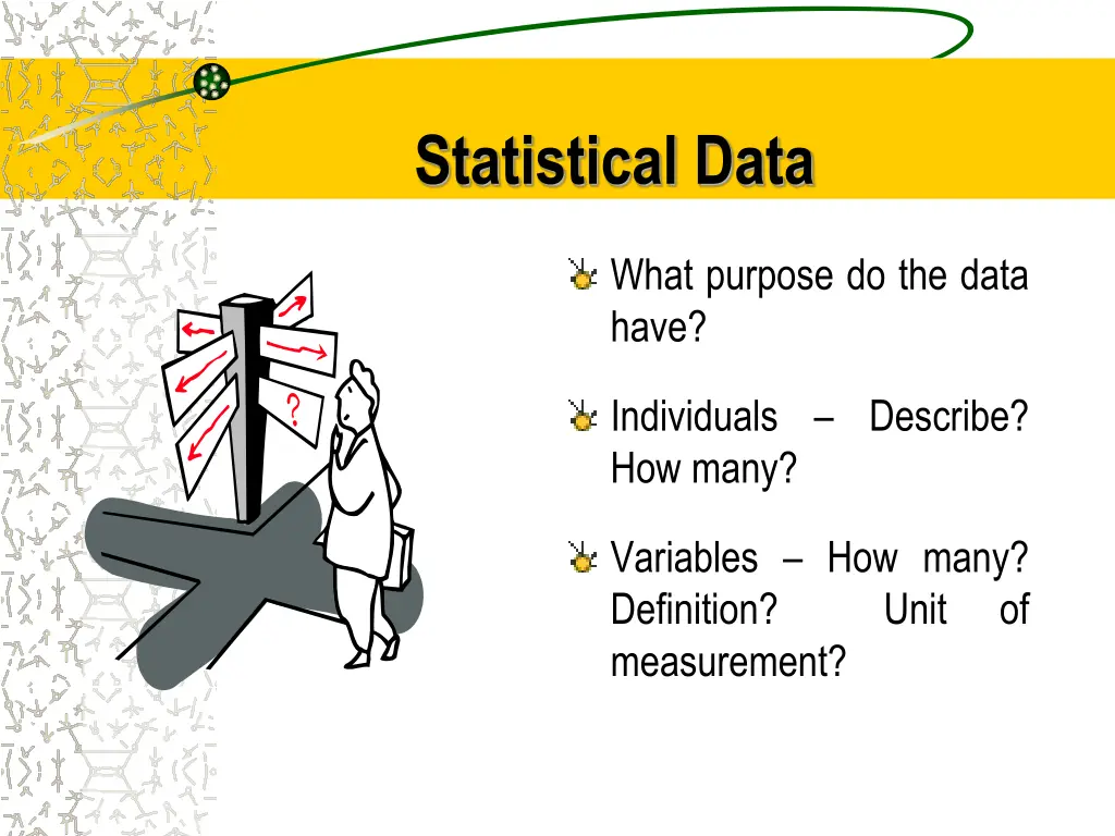 statistical data