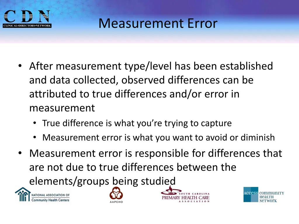 measurement error 1