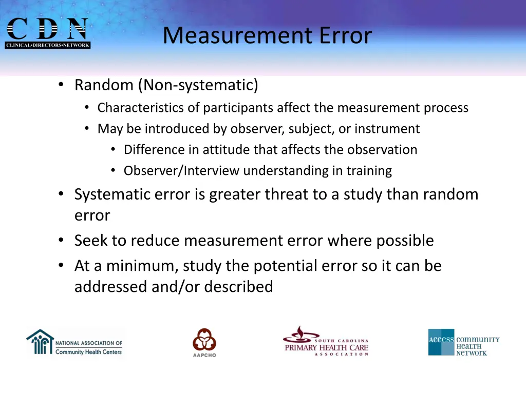 measurement error 3