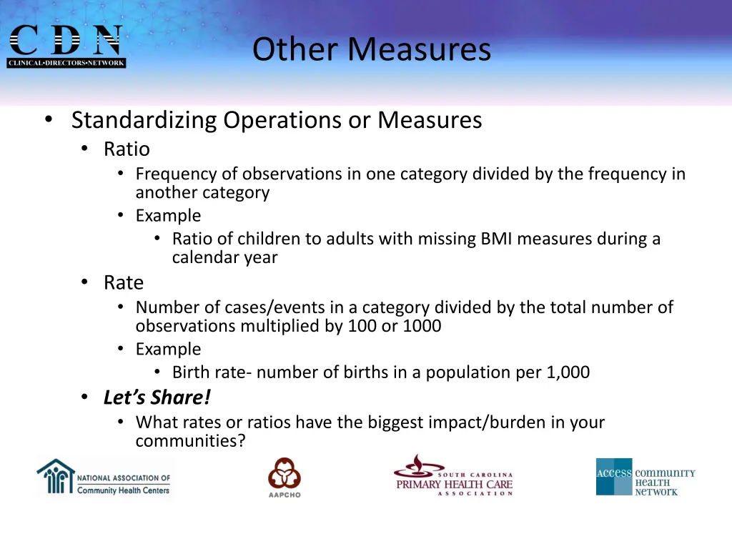 other measures