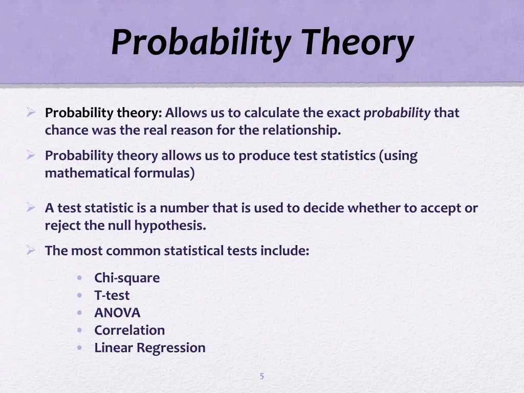probability theory