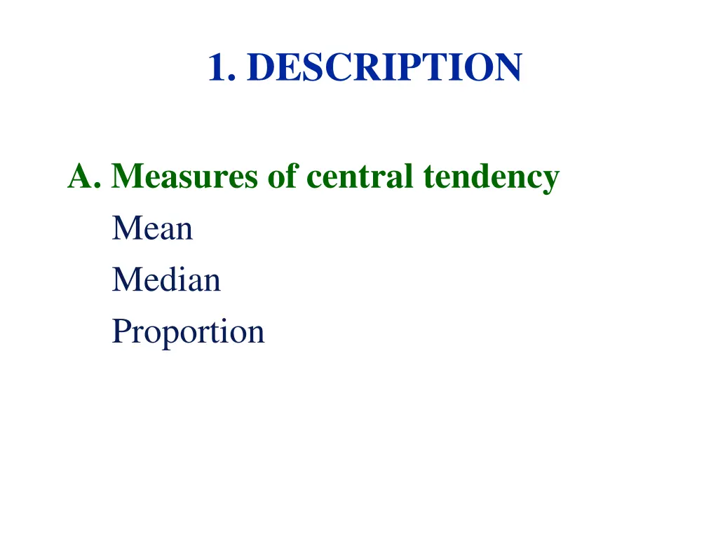 1 description