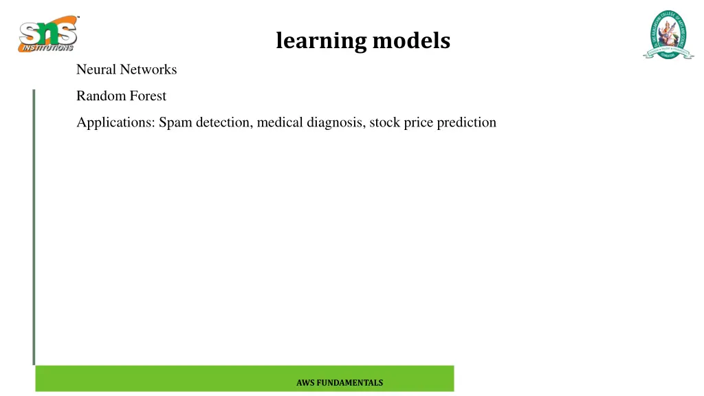 learning models 2