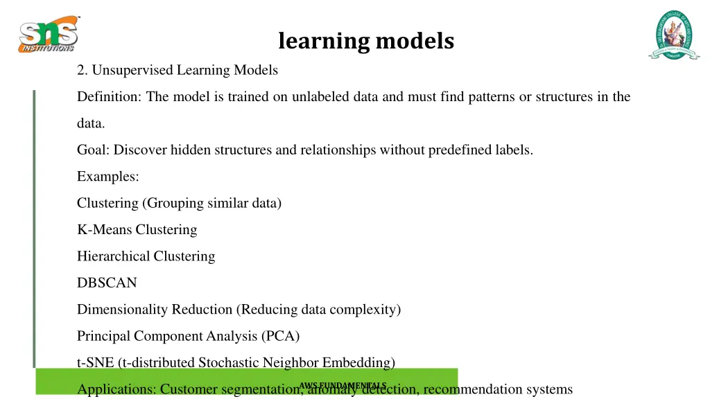 learning models 3