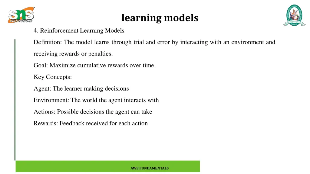 learning models 5