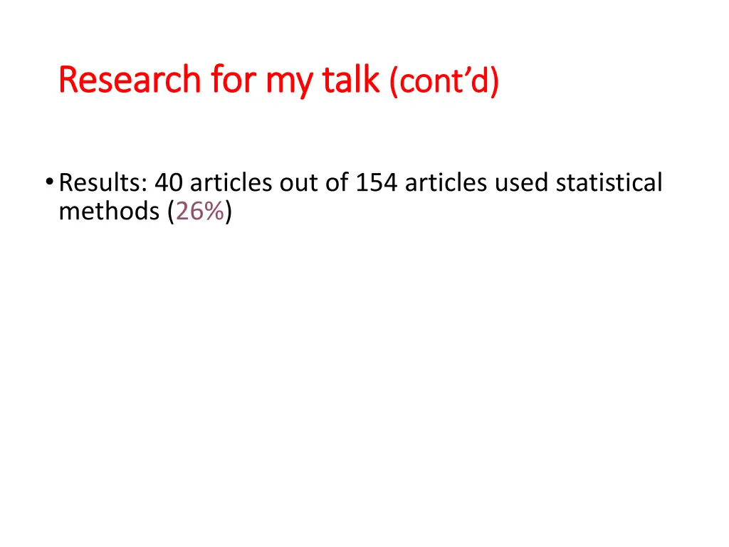 research for my talk research for my talk cont d
