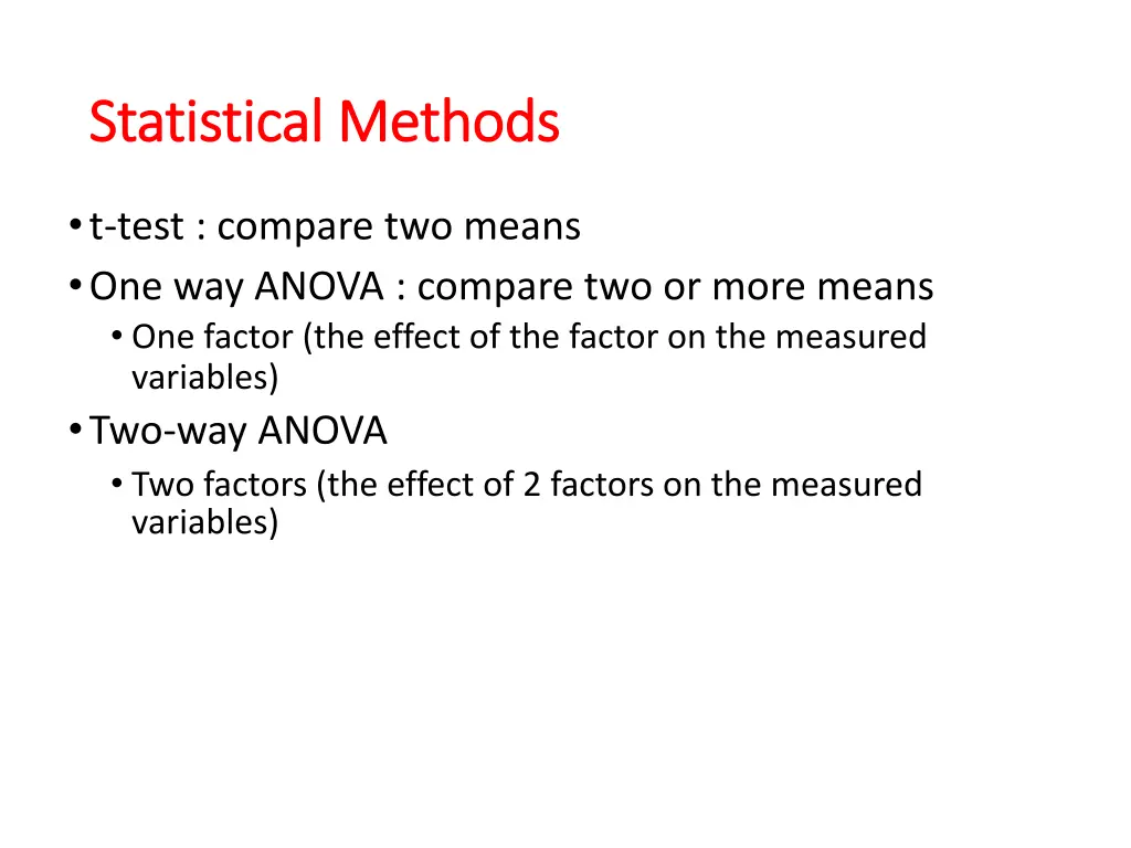 statistical methods statistical methods 1