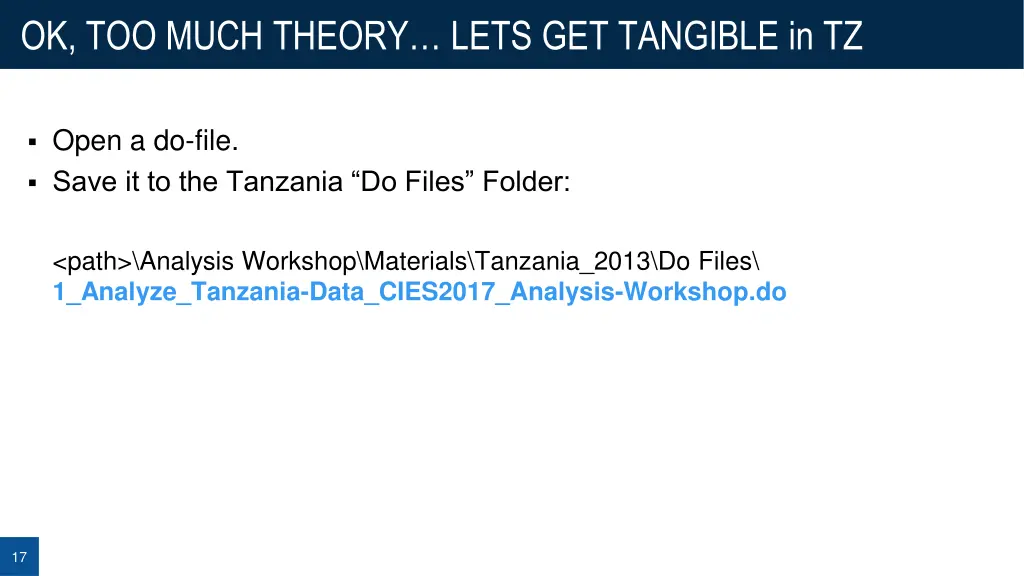 ok too much theory lets get tangible in tz