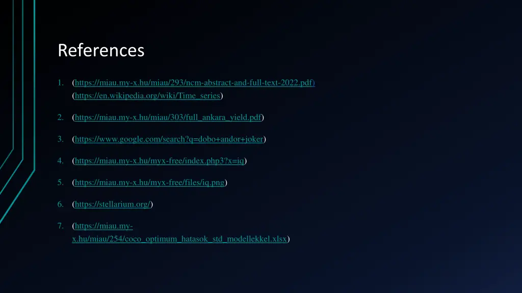 references