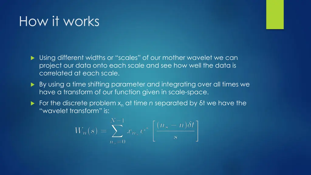 how it works