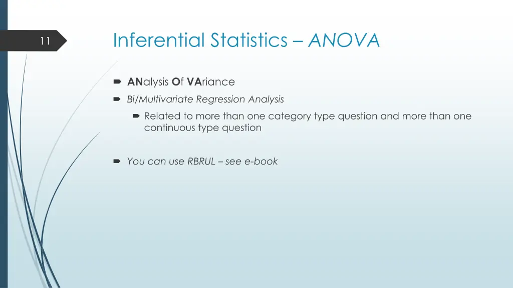 inferential statistics anova
