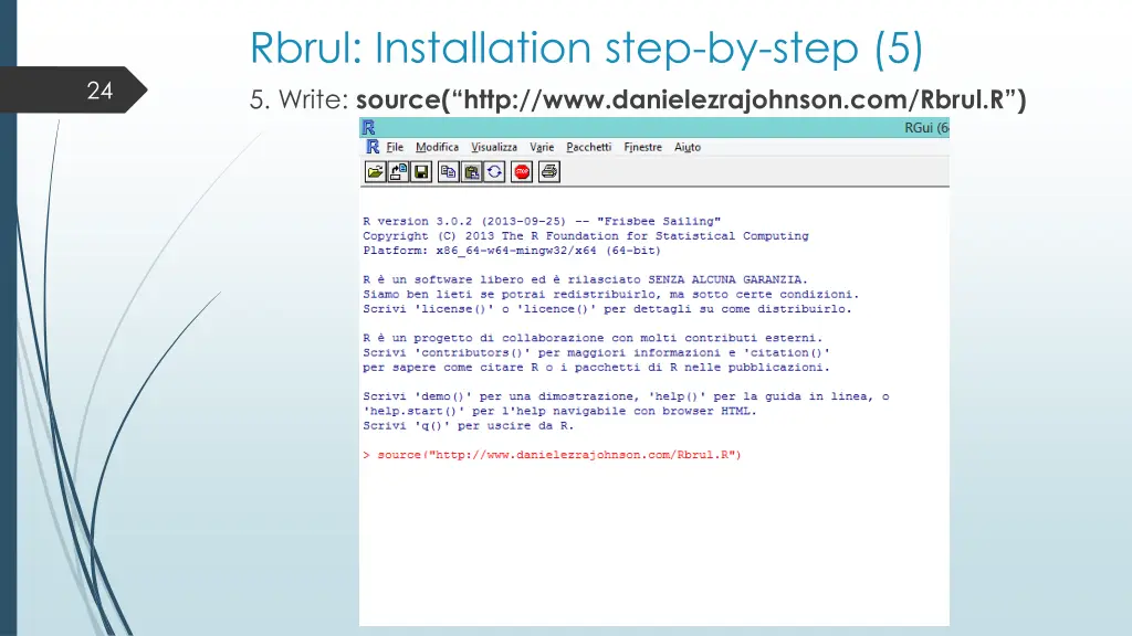 rbrul installation step by step 5 5 write source