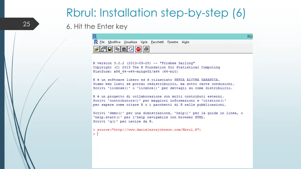 rbrul installation step by step 6 6 hit the enter
