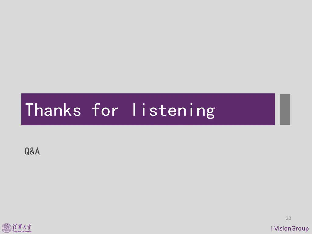 thanks for listening