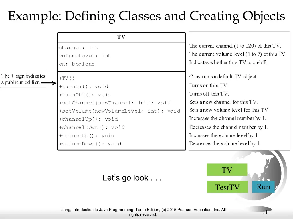 example defining classes and creating objects 1