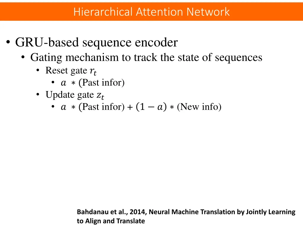 hierarchical attention network 1