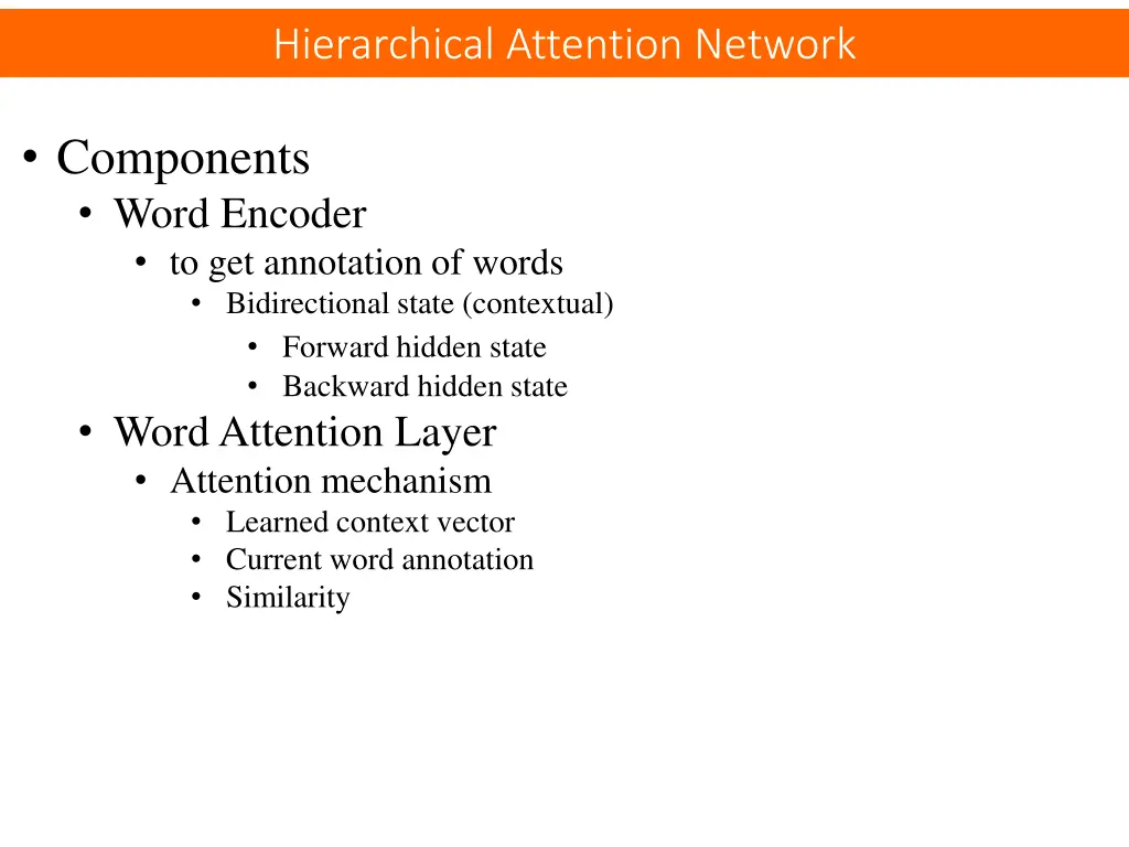 hierarchical attention network 2