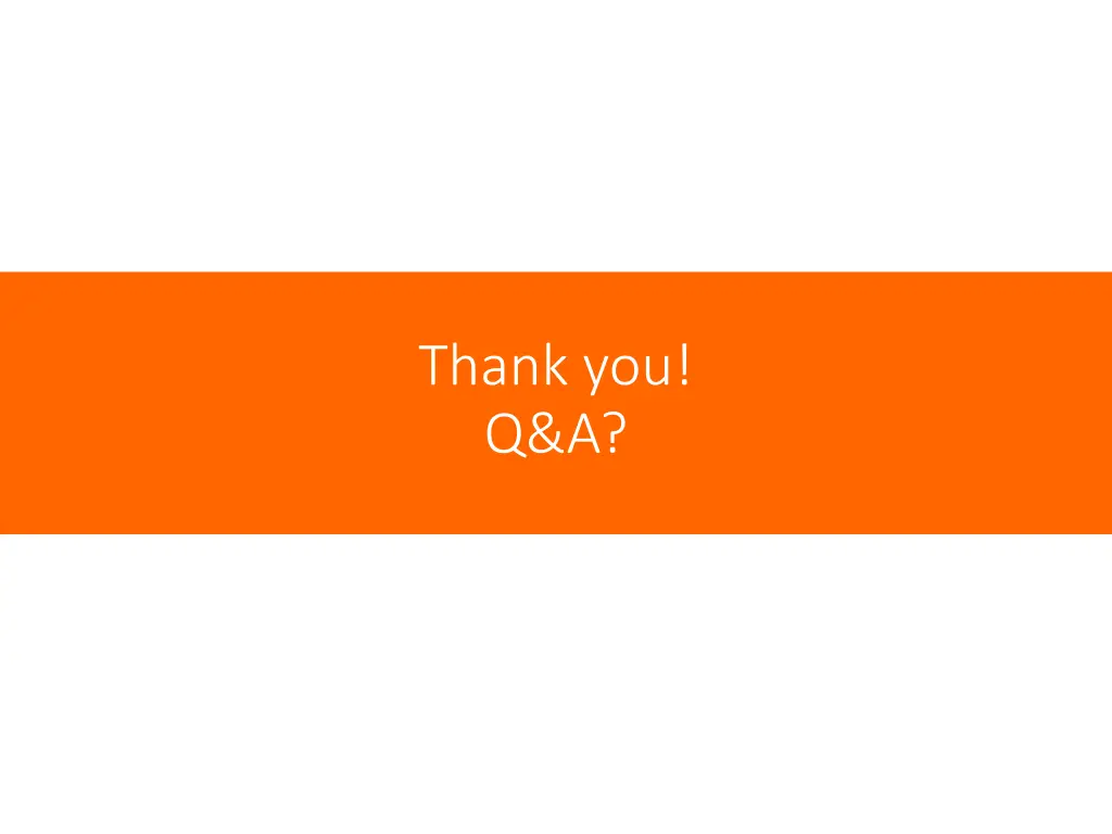 thank you q a