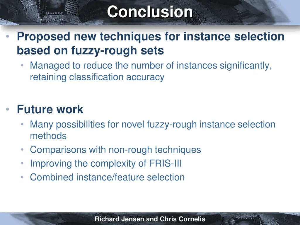 conclusion