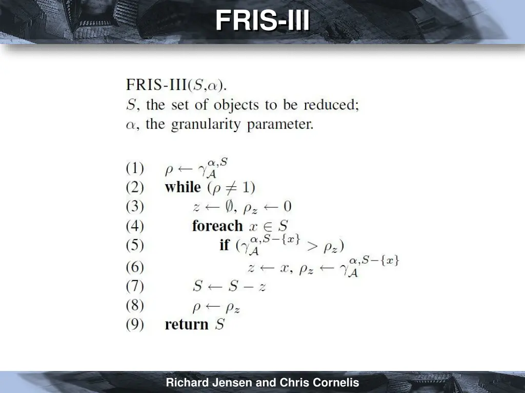 fris iii