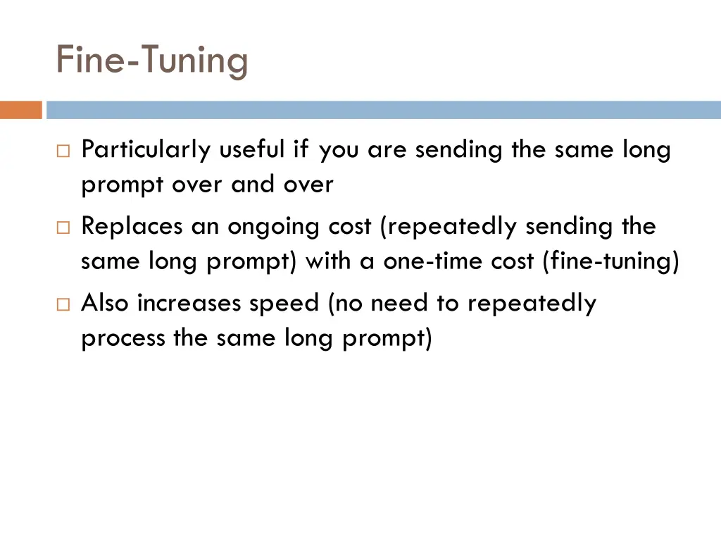 fine tuning 3