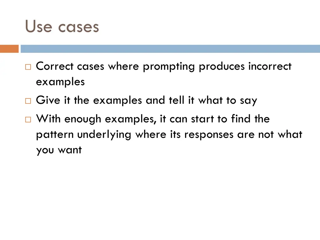 use cases 1