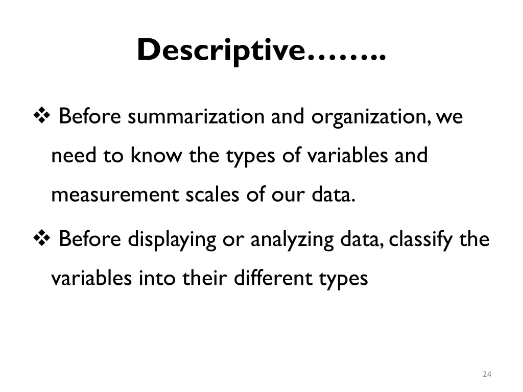 descriptive 1