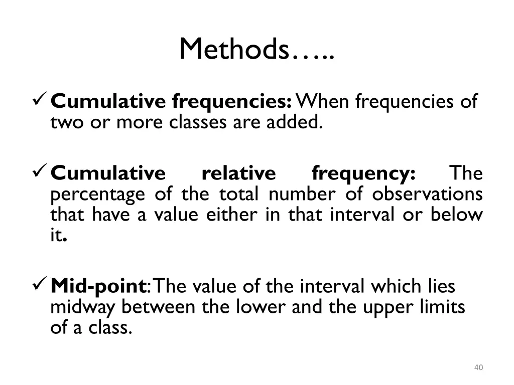 methods 22