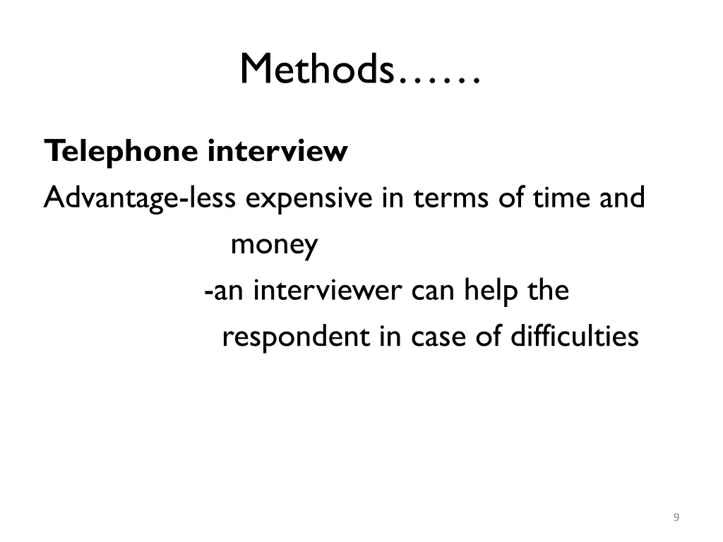 methods 6