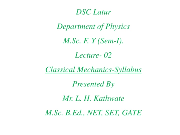 dsc latur