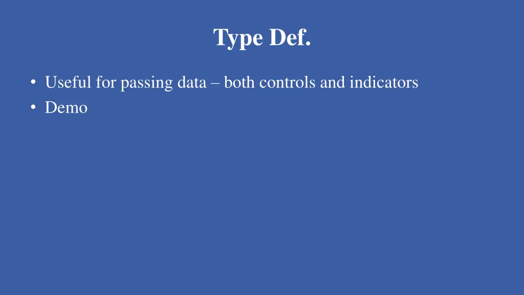 type def 1