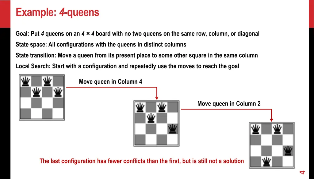 example 4 queens