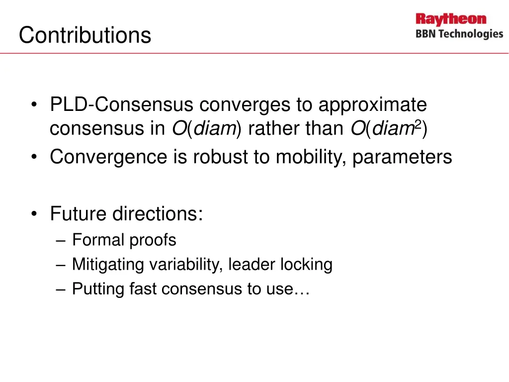 contributions