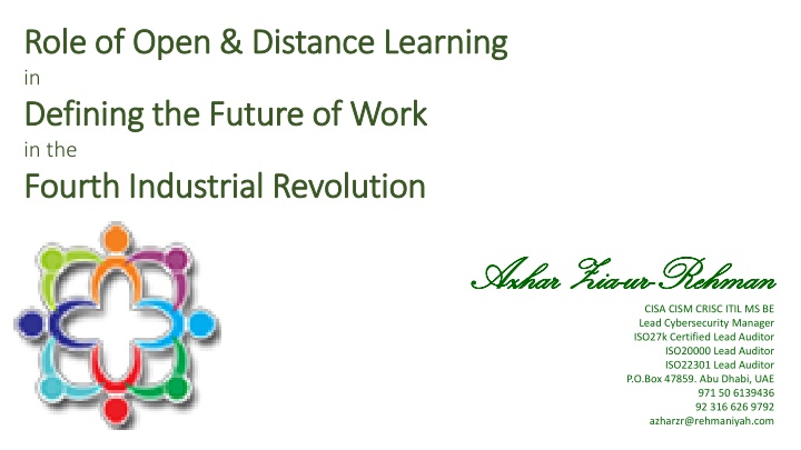 role of open distance learning role of open