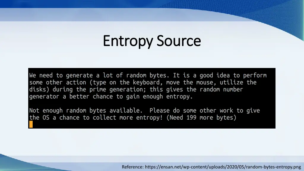 entropy source entropy source 1