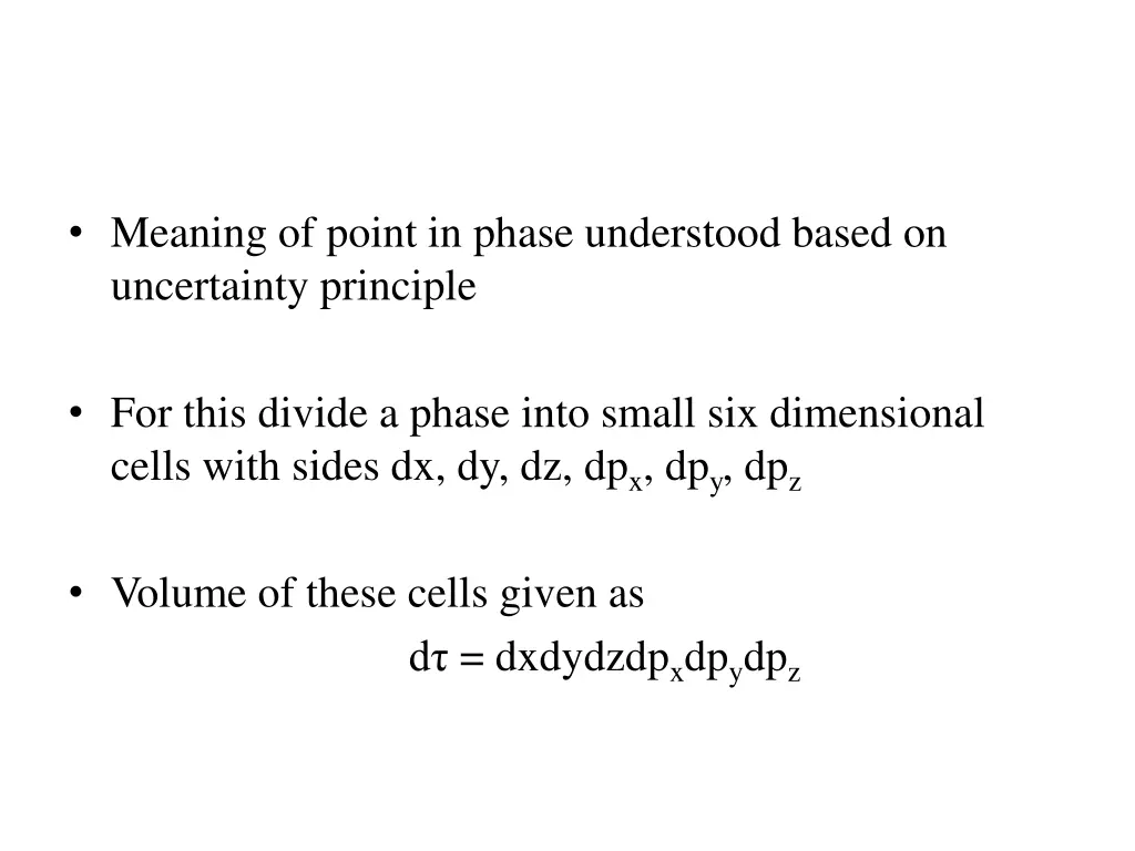 meaning of point in phase understood based